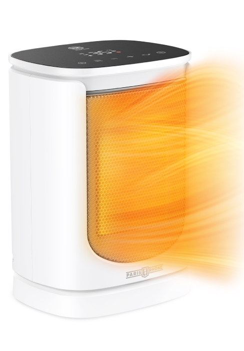 Space Heater, PARIS RHÔNE Ceramic Heaters for Home Low Energy