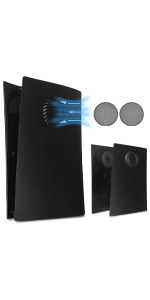 ps5 faceplates with cooling vents for digital edition