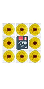 Sunflower Fly Stickers for Windows