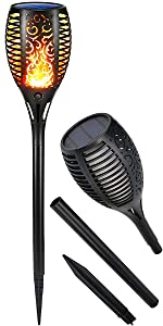 Solar Flame Torch Lights