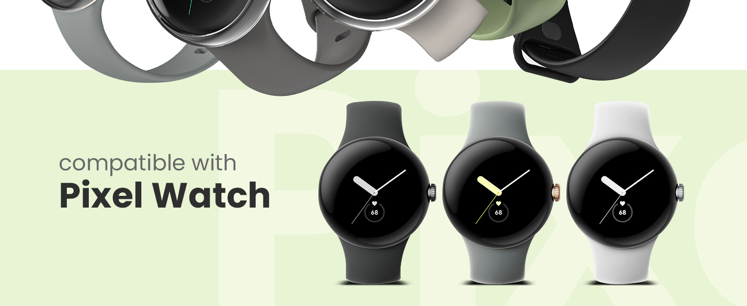 Ringke Slim Case [2 Pack] Compatible with Google Pixel Watch