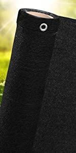 Black Privacy Screen Netting