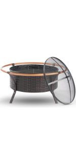 Copper Rim Fire Pit