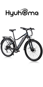 27.5 inch electric mountain bike for adults, 36 V 12.5 Ah e-bikes for men