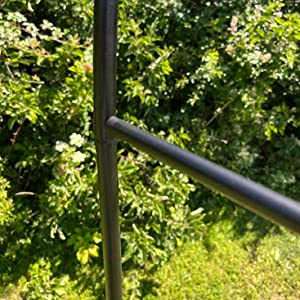 tubular steel garden arch