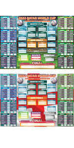 2022 world cup wall chart