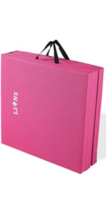 gymnastics mat pink