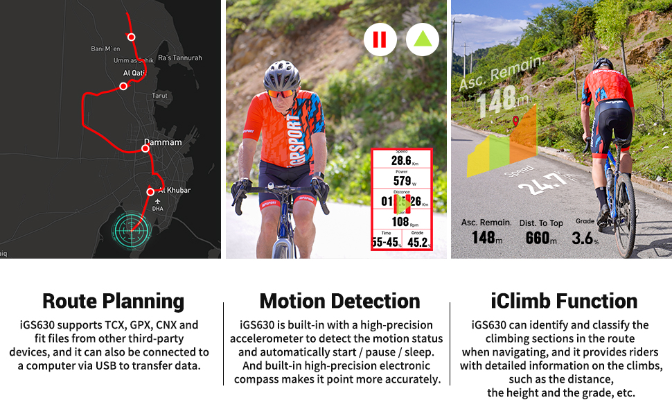 iGS630 bike computer