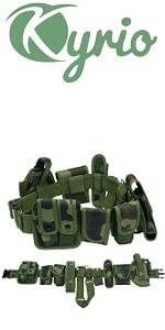 Tactical Belt with Holster System