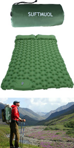camping backpacking mattress mat pad for hiking floor roll mat double 2 person