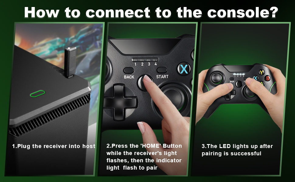 connect to your console