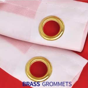 St Georges Flag, Football, Soccer, England flag, St George Flags 5ft X 3ft With Eyelets, World Cup