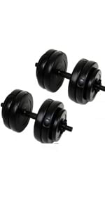 28 vinyl dumbbells