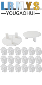 Childproof 3-Pin Socket Plug Cover