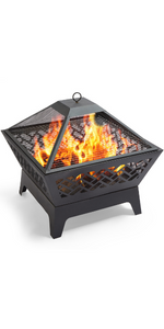 Chevron Fire Pit