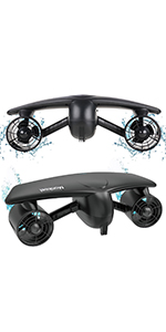 Smart underwater scooter, 50m deep