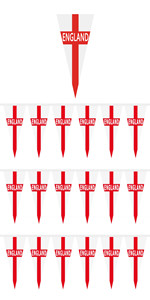 9m England Bunting 30 flags