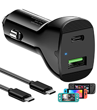 valve steam deck car charger usb c