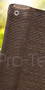 brown privacy screen