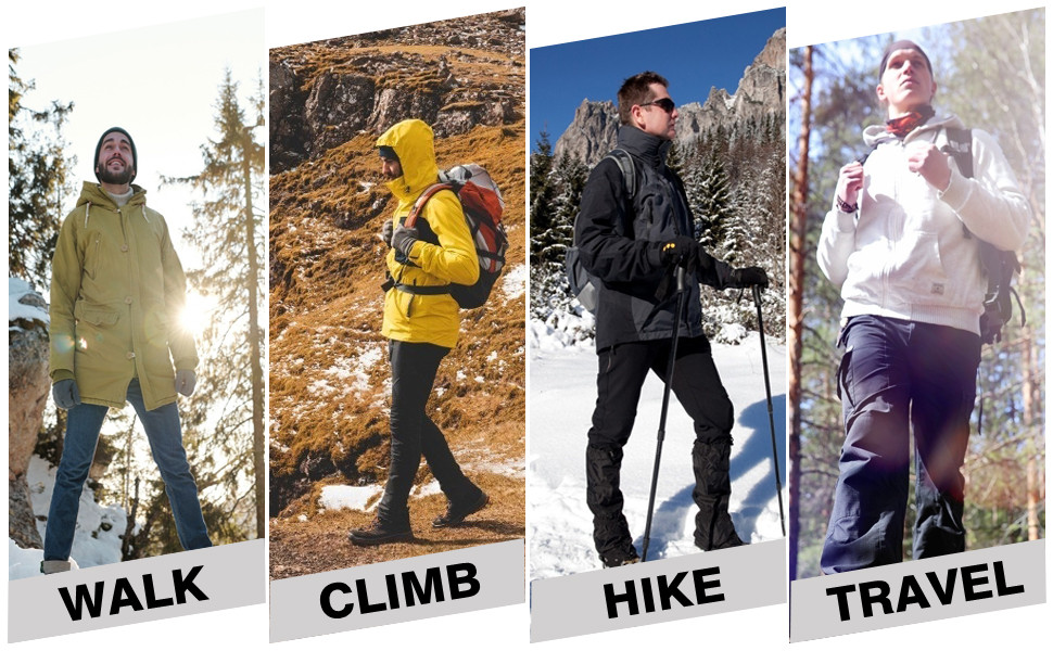 Mens Lightweight Mountaineering Shoes