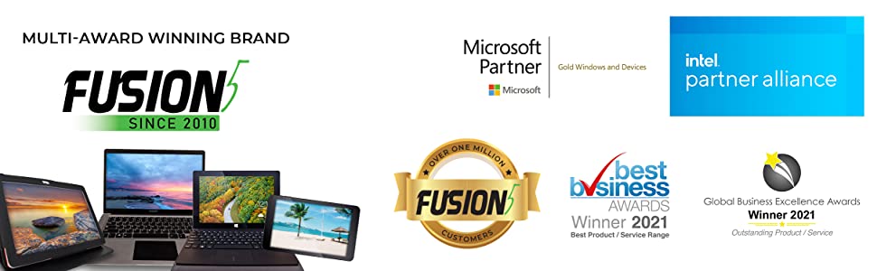 Fusion 5 intel partner alliance microsoft partner best business TABLET LAPTOP TABLET PC GADGET