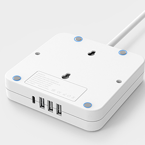 4 Gang 4 USB Slots
