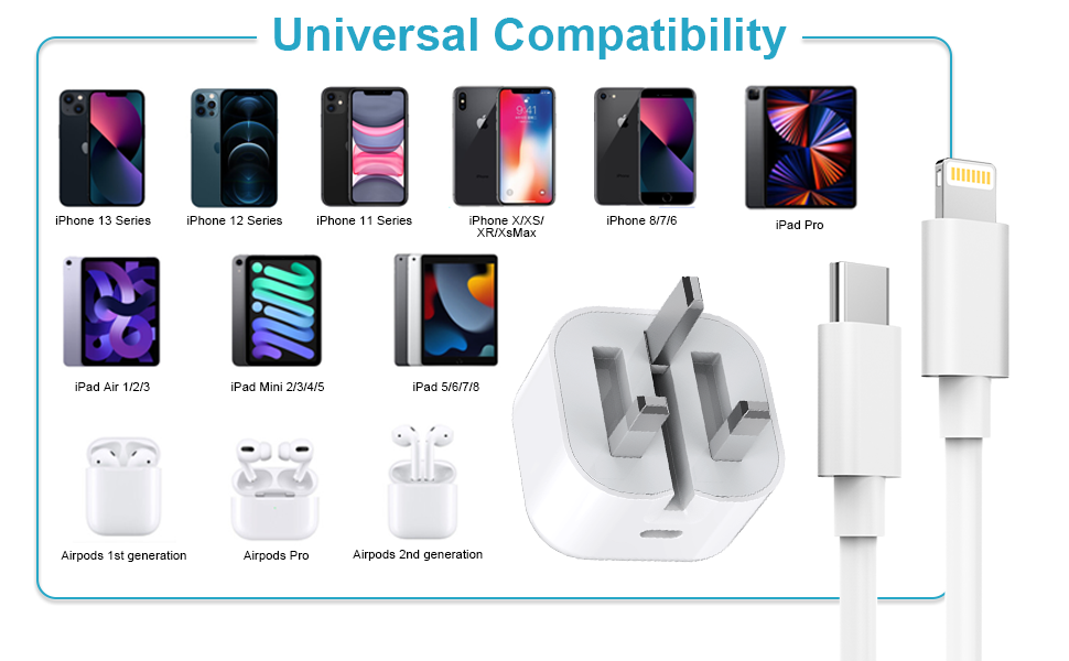 apple charger cable and plug