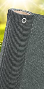 Silver Privacy screen netting