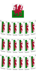 welsh bunting banners