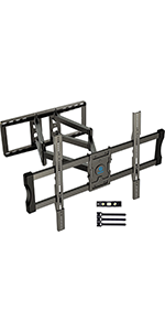 tv wall bracket mount universal tilt swivels and extends 100 95 90 85 80 75 70 65 60 55 50 inch vesa