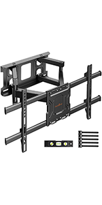 TV Wall Bracket, Swivels Tilts TV Mount