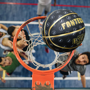basketball with pump