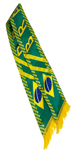 Brazil Football Scarf,Brazilian Scarf Football,World Cup Football Scarf,