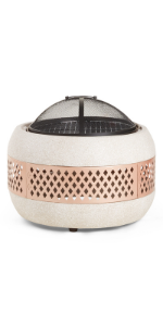 Round MgO Copper Fire Pit