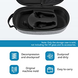 Case Compatible with PICO 4 All-in-One VR Headset