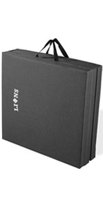 gymnastics mat black