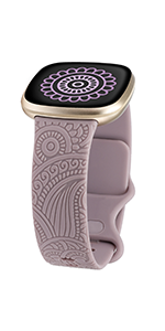 versa 3 silicone strap