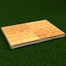 Shed Base Kit on Grass