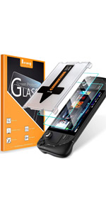 Benazcap Screen Protector for Steam Deck 7" with Auto-Alignment Installation Kit