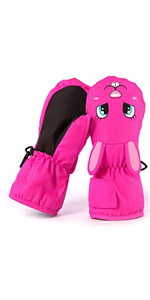 Ski gloves for children