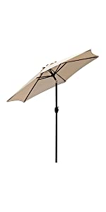 Round Garden Parasol