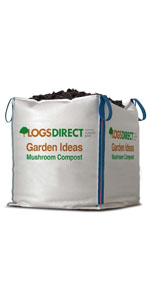 Warma 1 x Bulk Dumpy Bag Mushroom Compost - Garden Landscaping