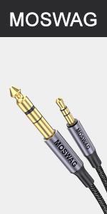 3.5mm to 6.35mm Stereo Audio Adapter