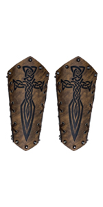Sword Embossed Arm Guards