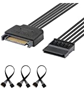 J&D ARGB M.2 Heatsink, Aluminum Alloy M.2 Heatsink SSD Cooler with 5V 3Pin ARGB Light and Thermal...