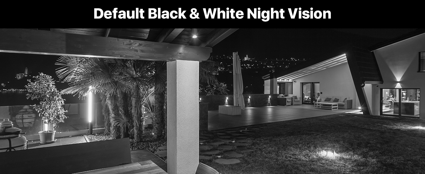 Wireless ptz camera with color night vision