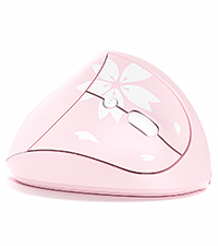 Vertical Ergonomic Mouse Wireless Pink