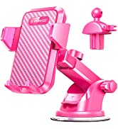 VANMASS Car Phone Holder 2022, [60+ LBS Suction & Military Protection] Mobile Phone Holder for Ca...
