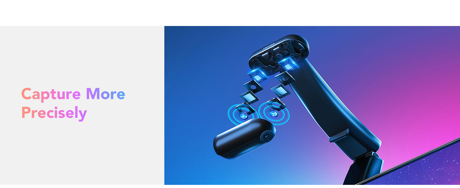 dual camera to capture more precisely