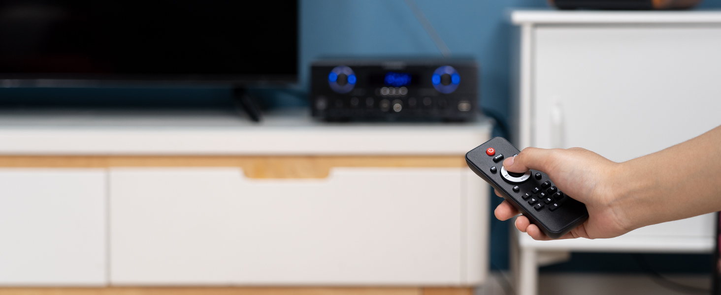 NEOHIPO Bluetooth Audio Amplifier 2.1 Channel Stereo Power Amp 300W